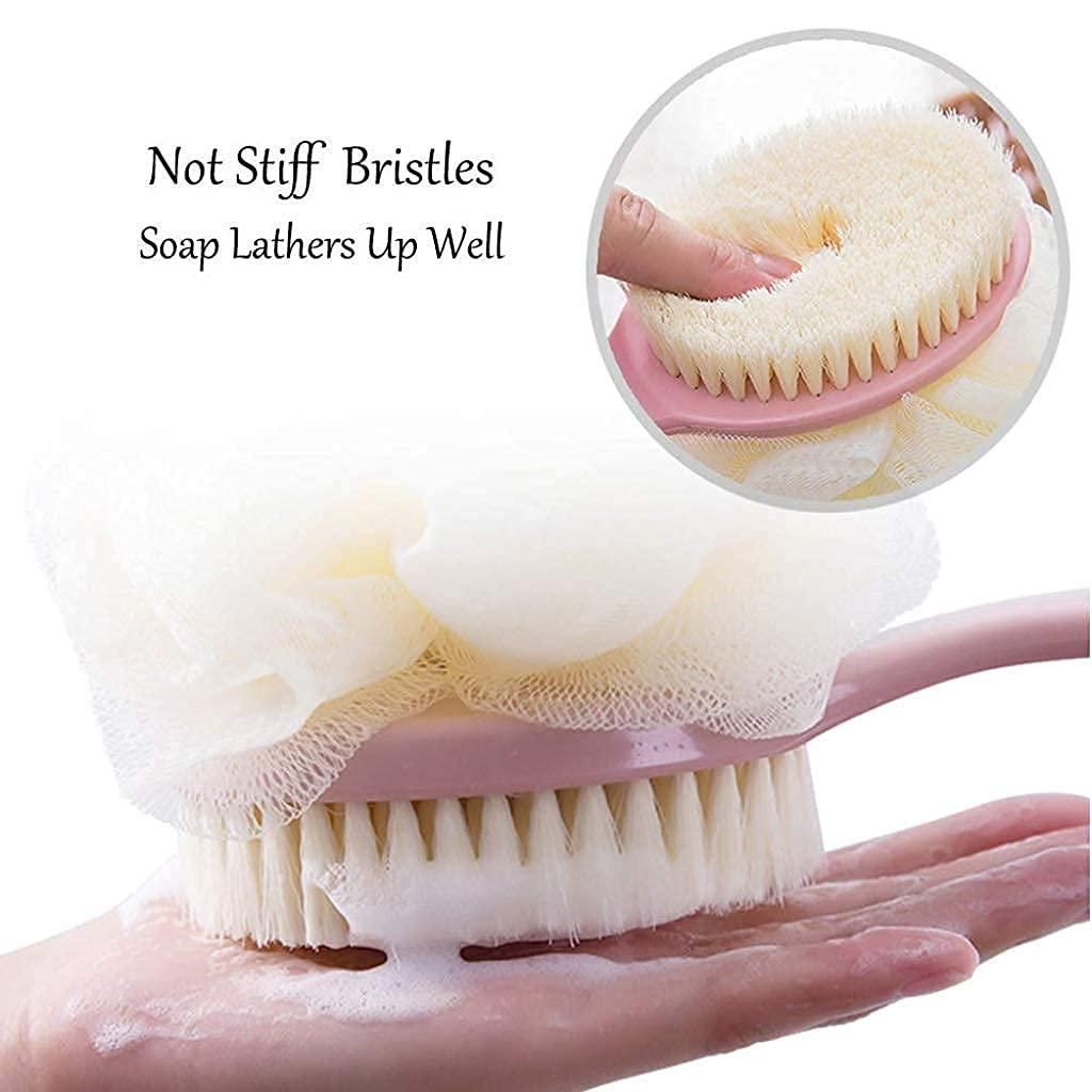 🛁✨ 2-in-1 Bath Brush Pack of 3 - Ultimate Exfoliating Shower Scrubber! ✨🛁