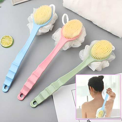 🛁✨ 2-in-1 Bath Brush Pack of 3 - Ultimate Exfoliating Shower Scrubber! ✨🛁